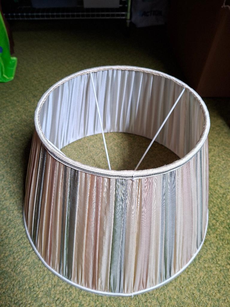 Vintage lampenkap, Huis en Inrichting, Lampen | Lampenkappen, Overige kleuren, 25 tot 50 cm, Rond, Ophalen of Verzenden