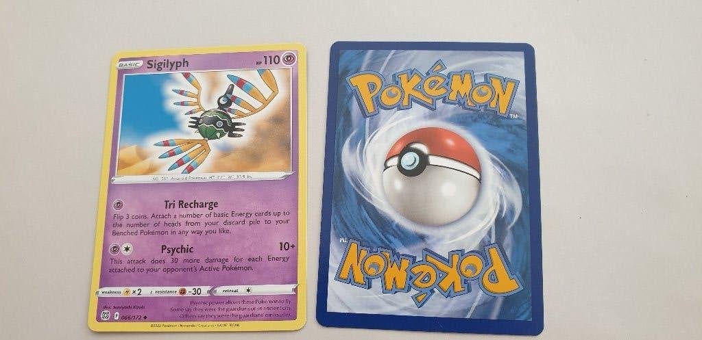 3347 pokemon sigilyph 66-172, Verzenden, Nieuw
