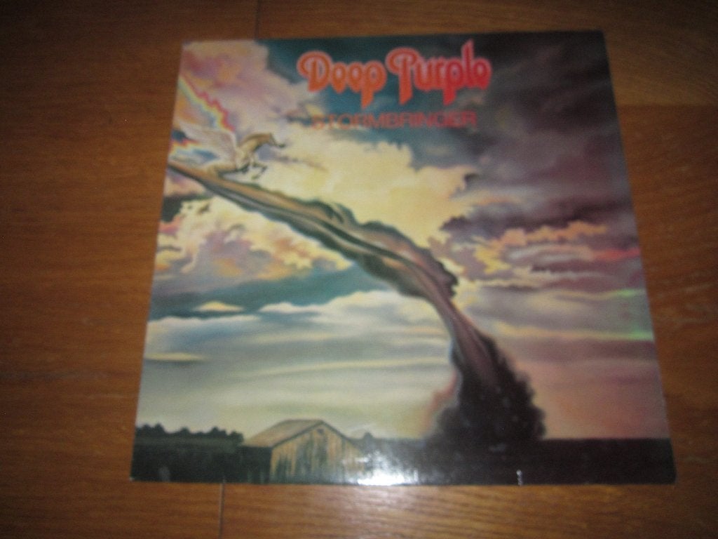 Deep Purple - Stormbringer  Purple Records 1A 062-96004 LP, Beschermende buitenhoes, LP, Gebruikt, Hardrock