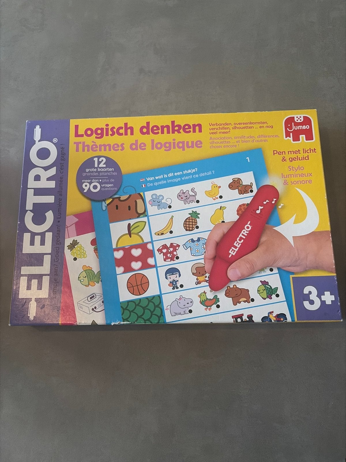 Jumbo Electro Logisch Denken - Themas de logique, Ophalen, Gebruikt, Ontdekken, Met licht