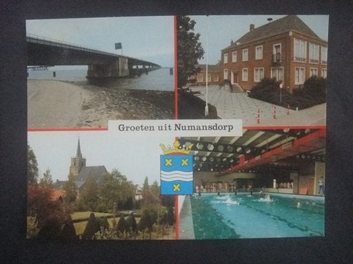 Y68 Groeten uit Numansdorp - 1981, Verzenden, 1980 tot heden, Ongelopen, Zuid-Holland