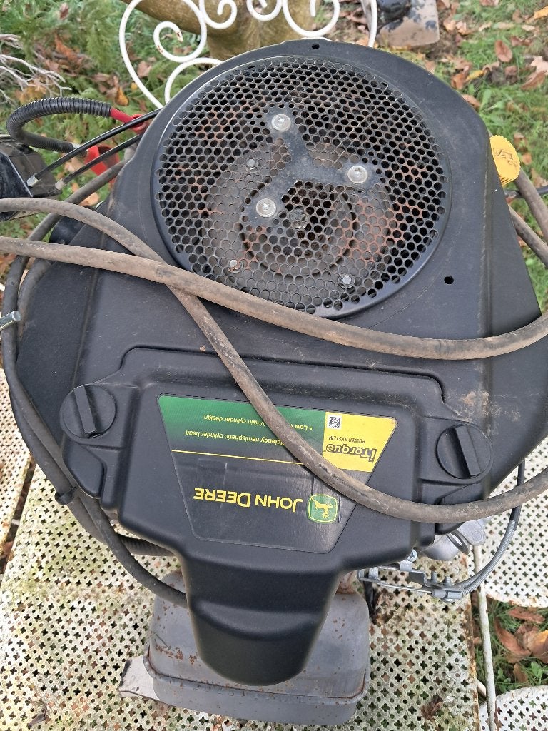 Zitmaaier motorblok john deere 18pk, Ophalen