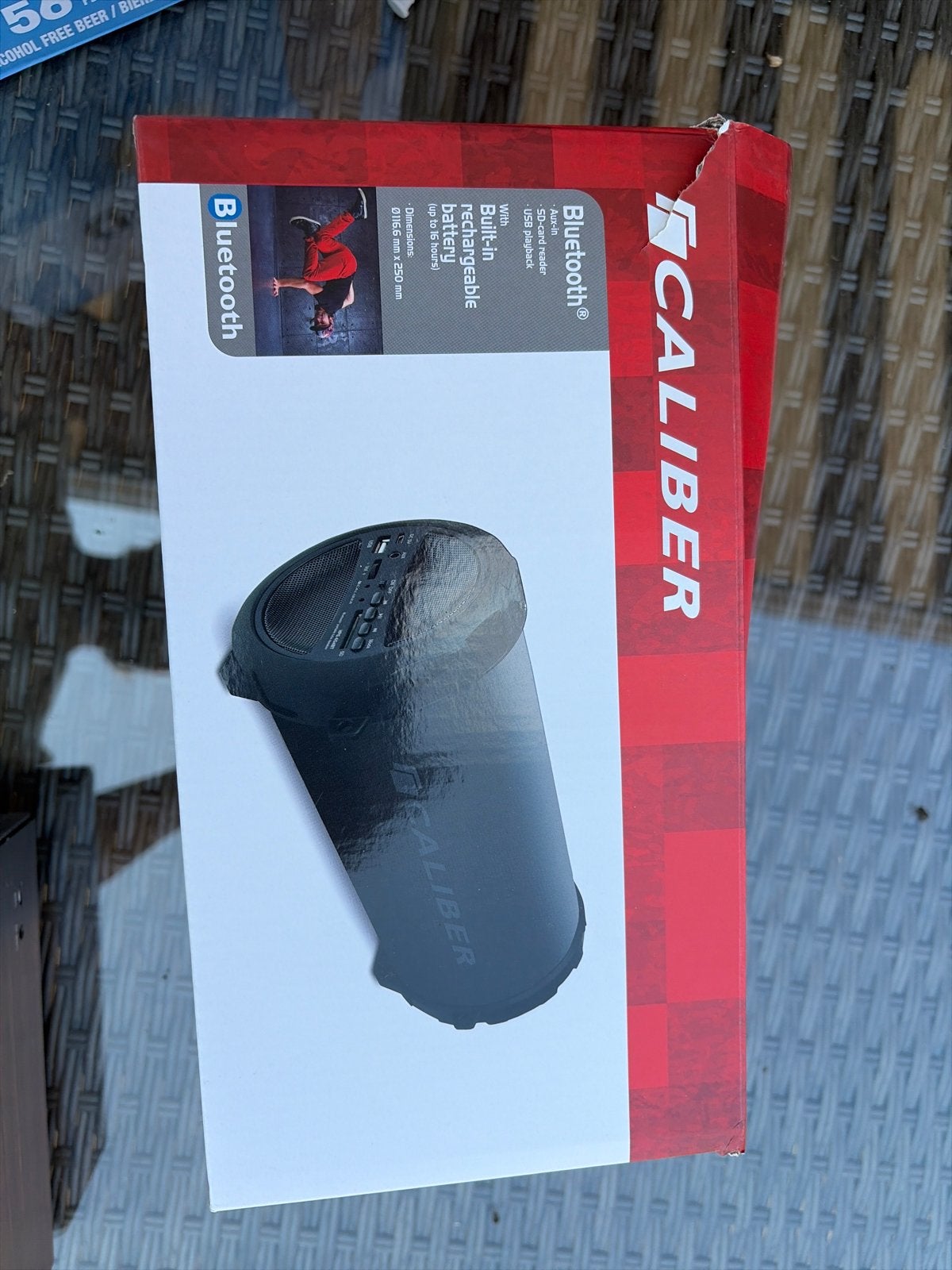 Caliber Bluetooth Speaker - Draagbaar en Krachtig, Overige merken, Nieuw, Ophalen of Verzenden, Draagbare speaker