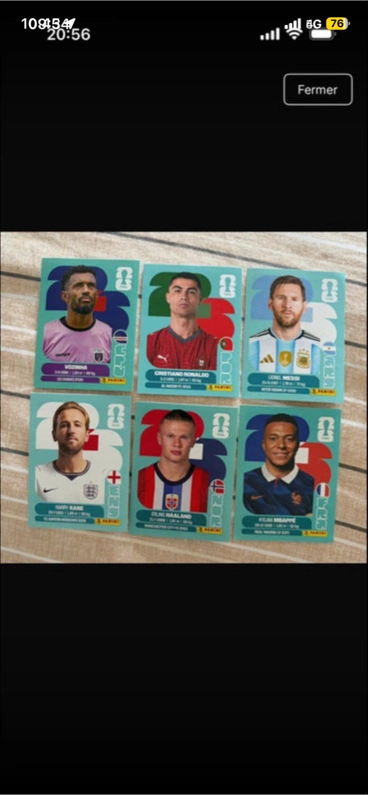 Panini 2026 Voetbal Spelerskaarten, Ophalen of Verzenden, Zo goed als nieuw, Buitenlandse clubs, Spelerskaart