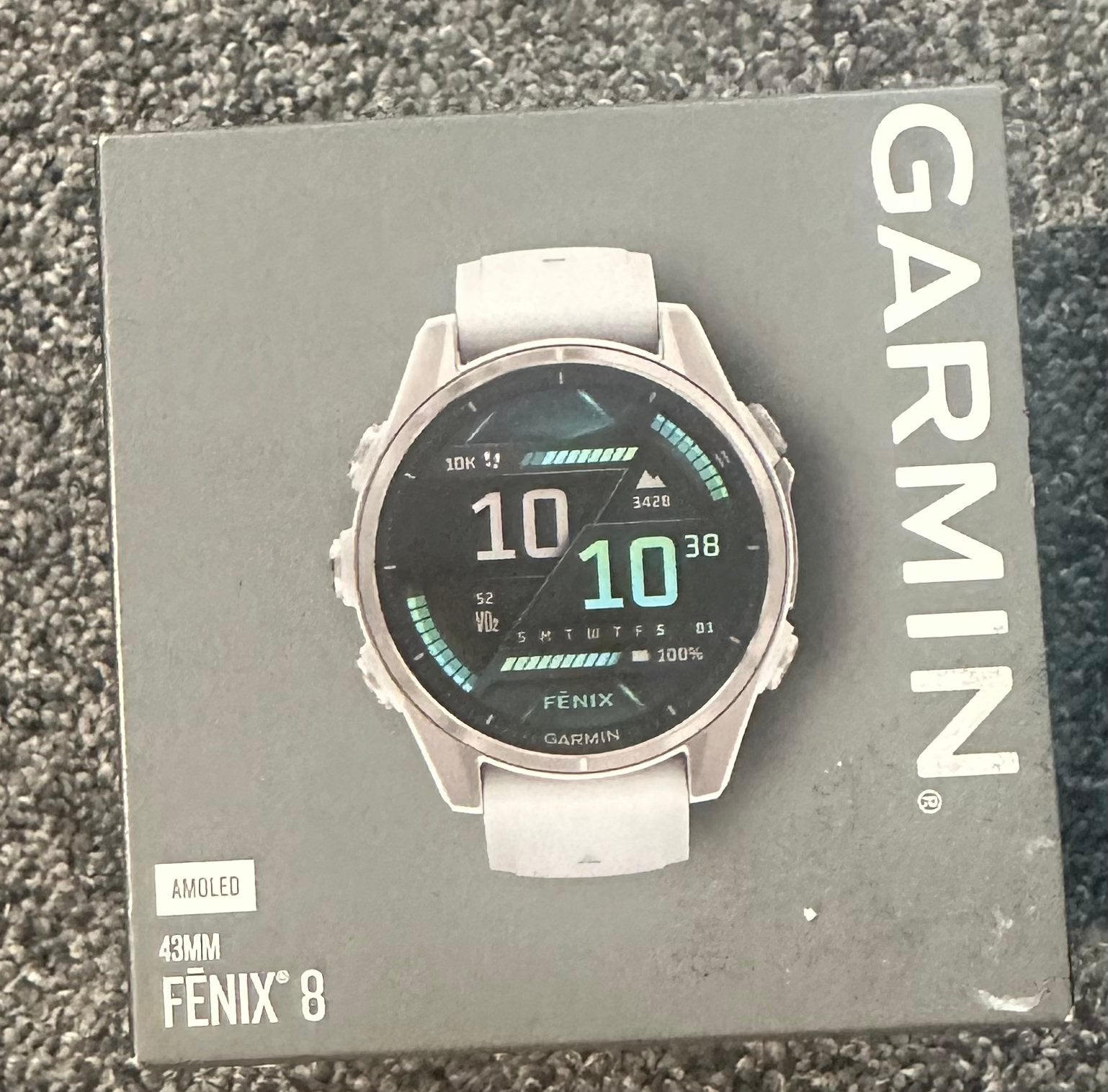 Garmin Fenix 8 AMOLED 43mm - Nieuw in doos, Afstand, Wit, Nieuw, Ophalen of Verzenden