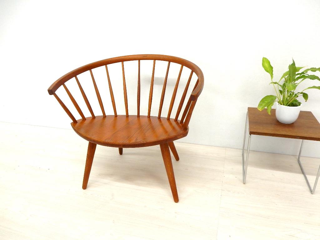 vintage Yngve Ekström fauteuil stoel Stolab Arka jaren 60, Gebruikt, ., Vintage, 75 tot 100 cm