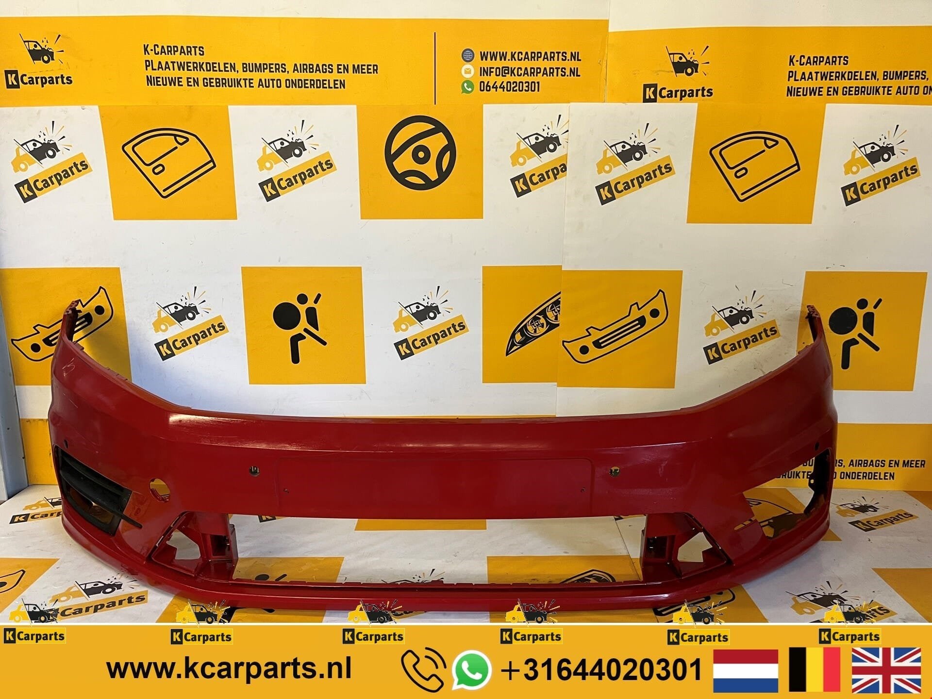 Voorbumper volkswagen Caddy MAXI 2015+ R16 6xPDC 2K5807221K