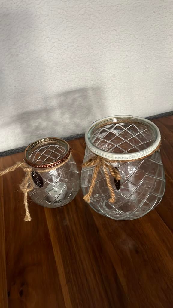 Riverdale windlichten, Ophalen of Verzenden, Zo goed als nieuw, Overige materialen, Minder dan 25 cm