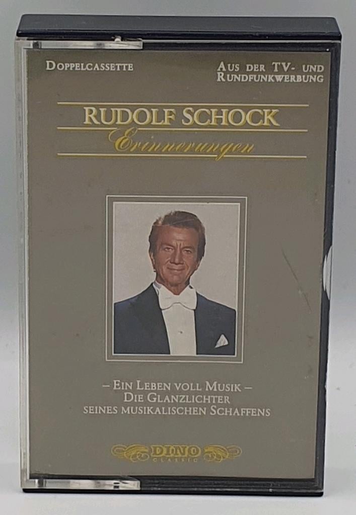 Te koop: Rudolf Schock - Erinnerungen (cassette), Gebruikt, Klassiek, 1 bandje, Ophalen of Verzenden
