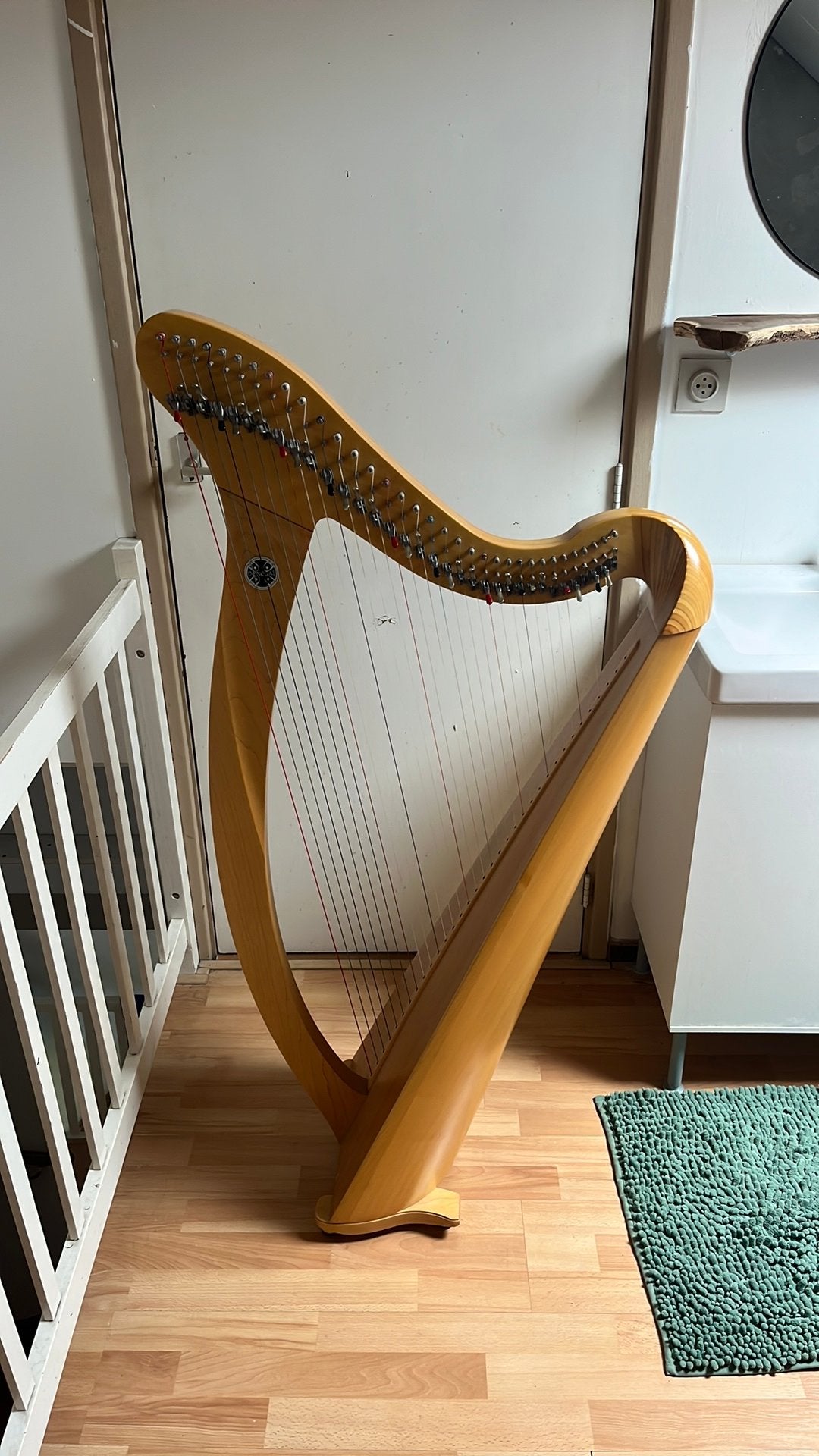 Donegal Harp, Muziek en Instrumenten, Snaarinstrumenten | Harpen, Ophalen, Zo goed als nieuw