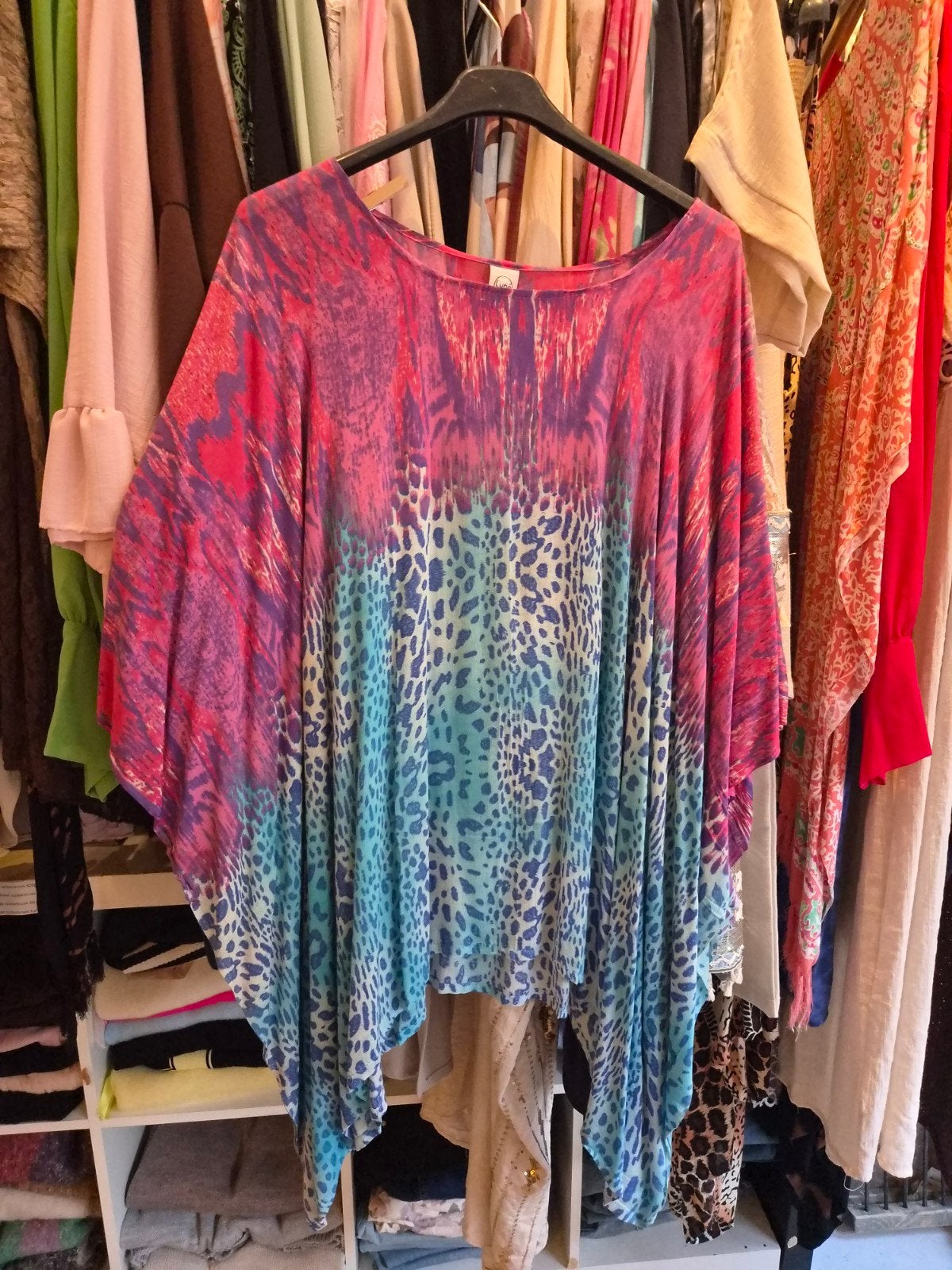 Luna Serena Sarong Blouse t/m Maat 60 Nieuw met kaartje, Meerkleurig, Maat 46/48 (XL) of groter, Nieuw, Ophalen of Verzenden