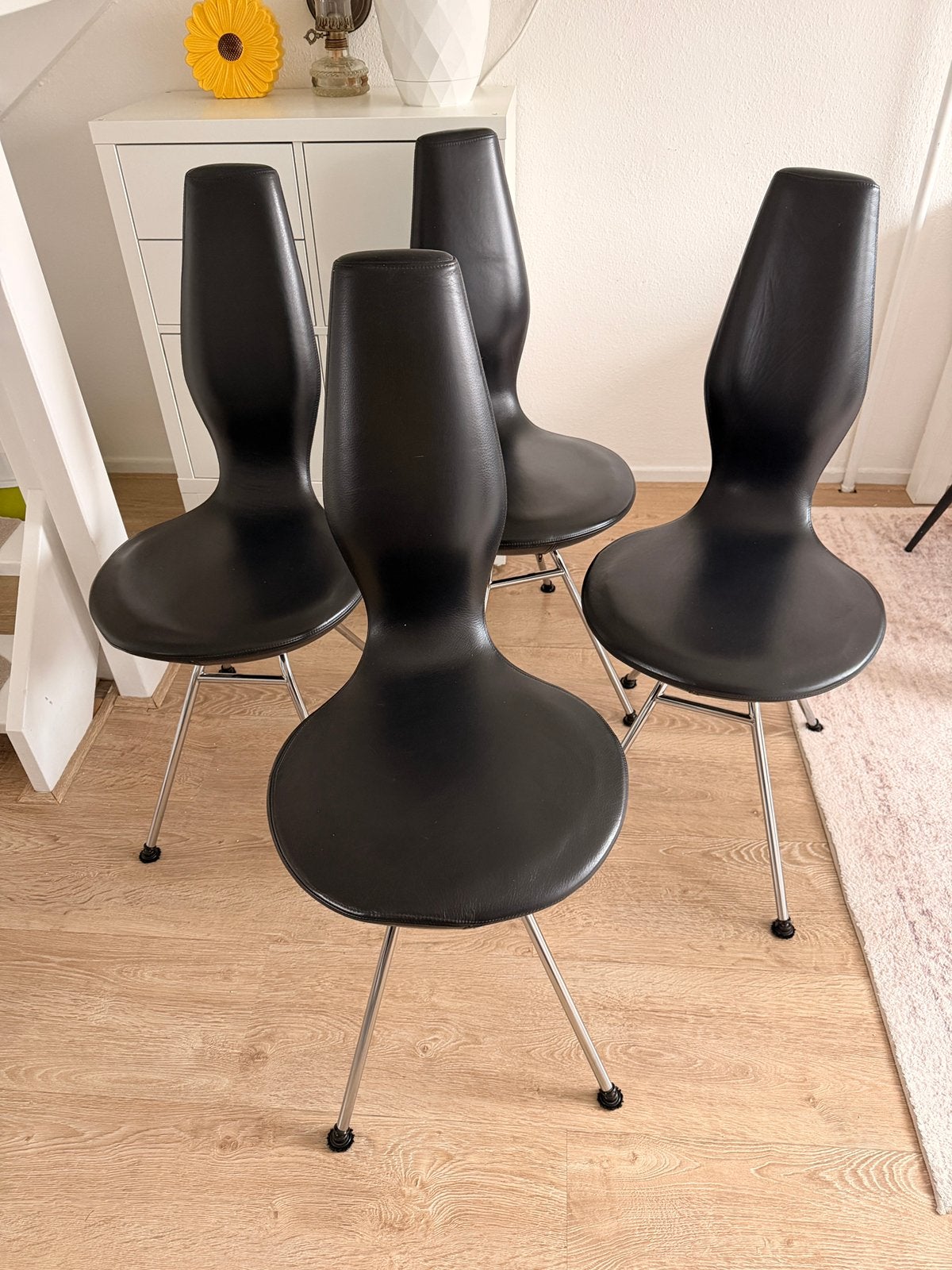 Set 4 Stokke Varier Date eetkamerstoelen, design stoelen, Ophalen, Zo goed als nieuw