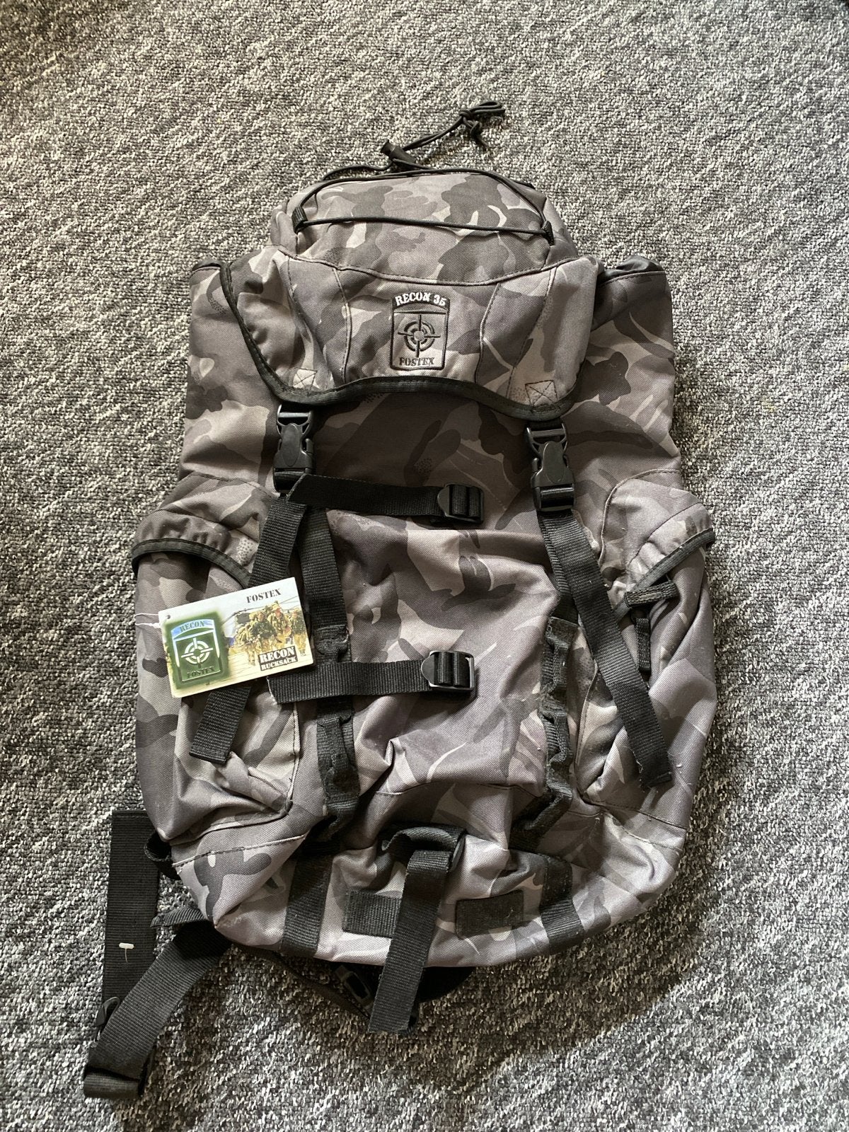 Nieuwe Fostex Recon Rucksack - Camouflage, Ophalen of Verzenden, Nieuw, Overige kleuren