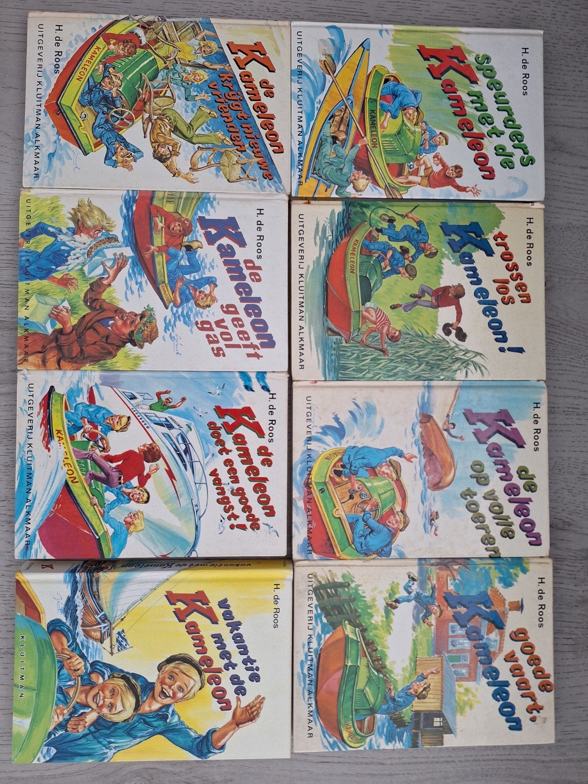 De Kameleon Boekenreeks - H. de Roos (6 delen), Ophalen of Verzenden