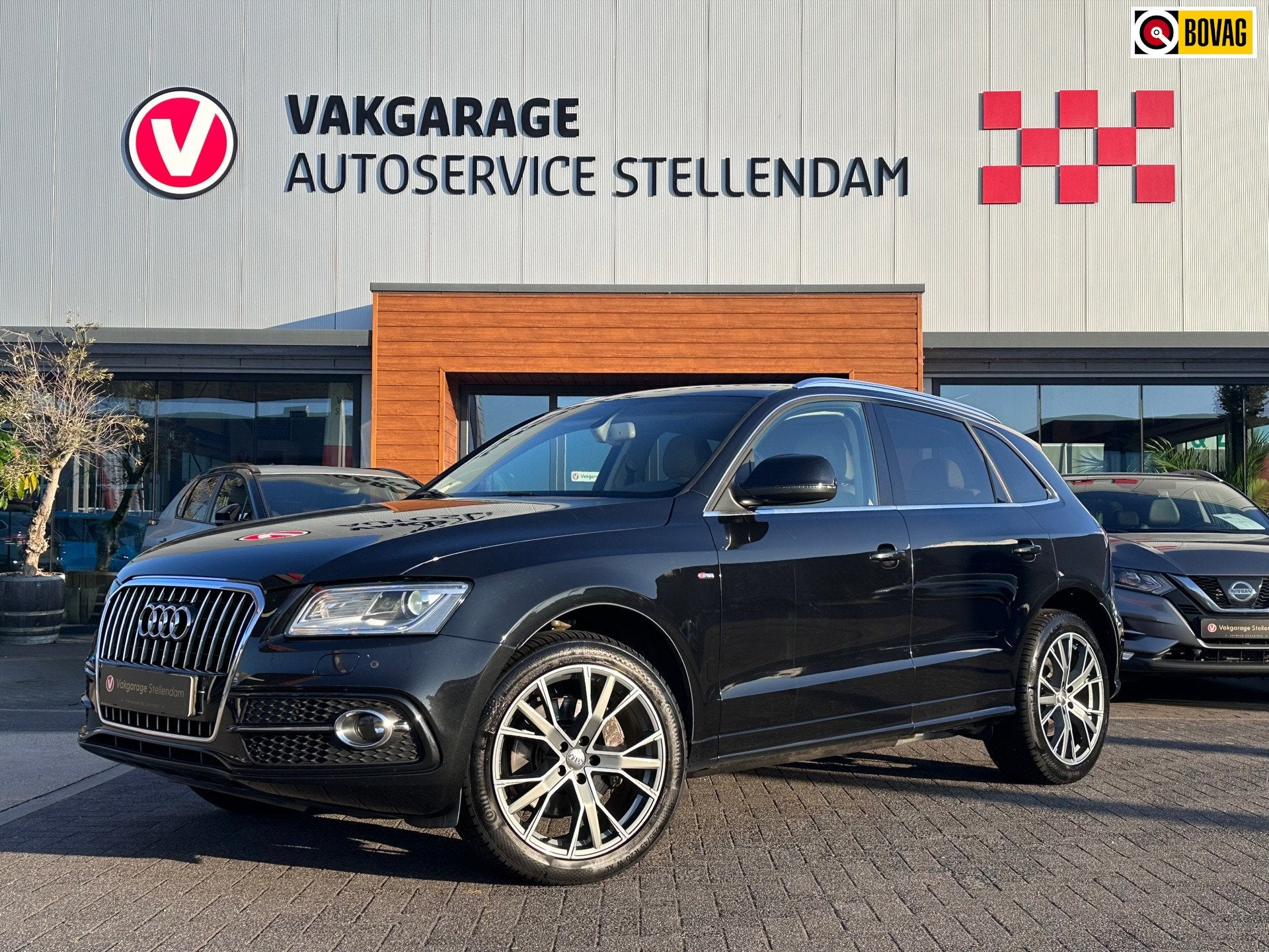 Audi Q5 3.0 TFSI quattro Pro Line S|20 Inch Wielen|Afneemb T, Auto's, Automaat, Euro 5, Gebruikt, Beige