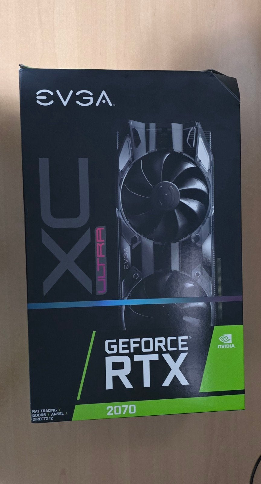 EVGA RTX 2070 XC Ultra, Computers en Software, Videokaarten, PCI-Express 3, GDDR6, Ophalen of Verzenden, Zo goed als nieuw