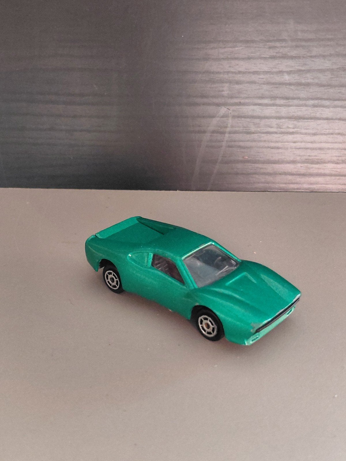 Majorette Ferrari GTO 213/16 - Groen (Gebruikt), Ophalen of Verzenden, Gebruikt