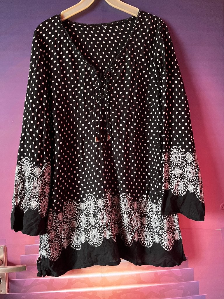 Luchtige tuniek Ibiza style maat 44 nu 19,99€, Noidea, Meerkleurig, Maat 42/44 (L), Ophalen of Verzenden