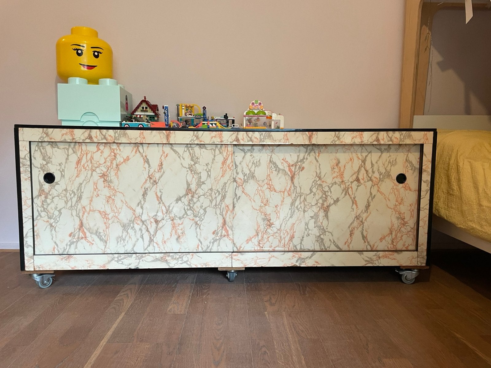 Vintage formica kast, Ophalen, Overige materialen, Gebruikt, 150 tot 200 cm
