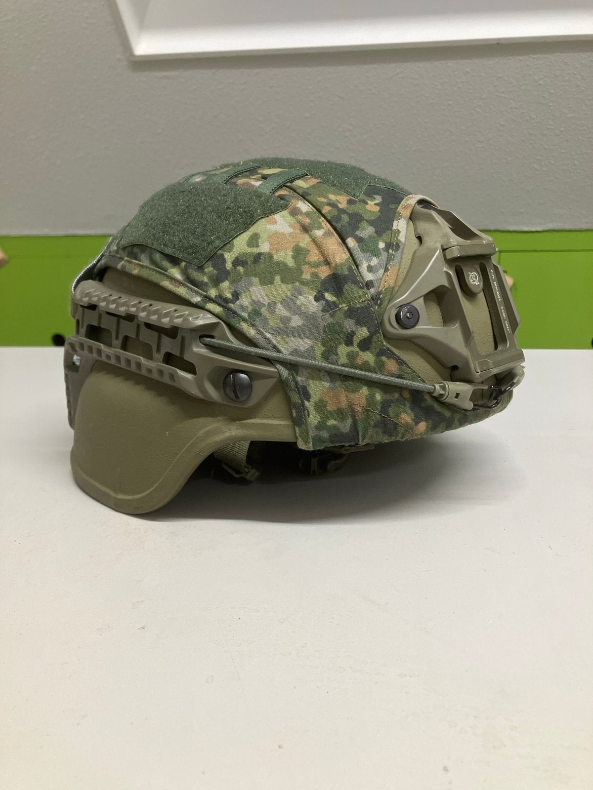 NFP Mono leger helm maat 3, Ophalen of Verzenden, Landmacht, Nederland, Helm of Baret