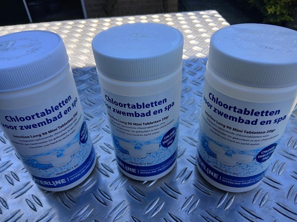 Zwembad Chloortabletten Interline. En PH -, Ophalen of Verzenden, Nieuw