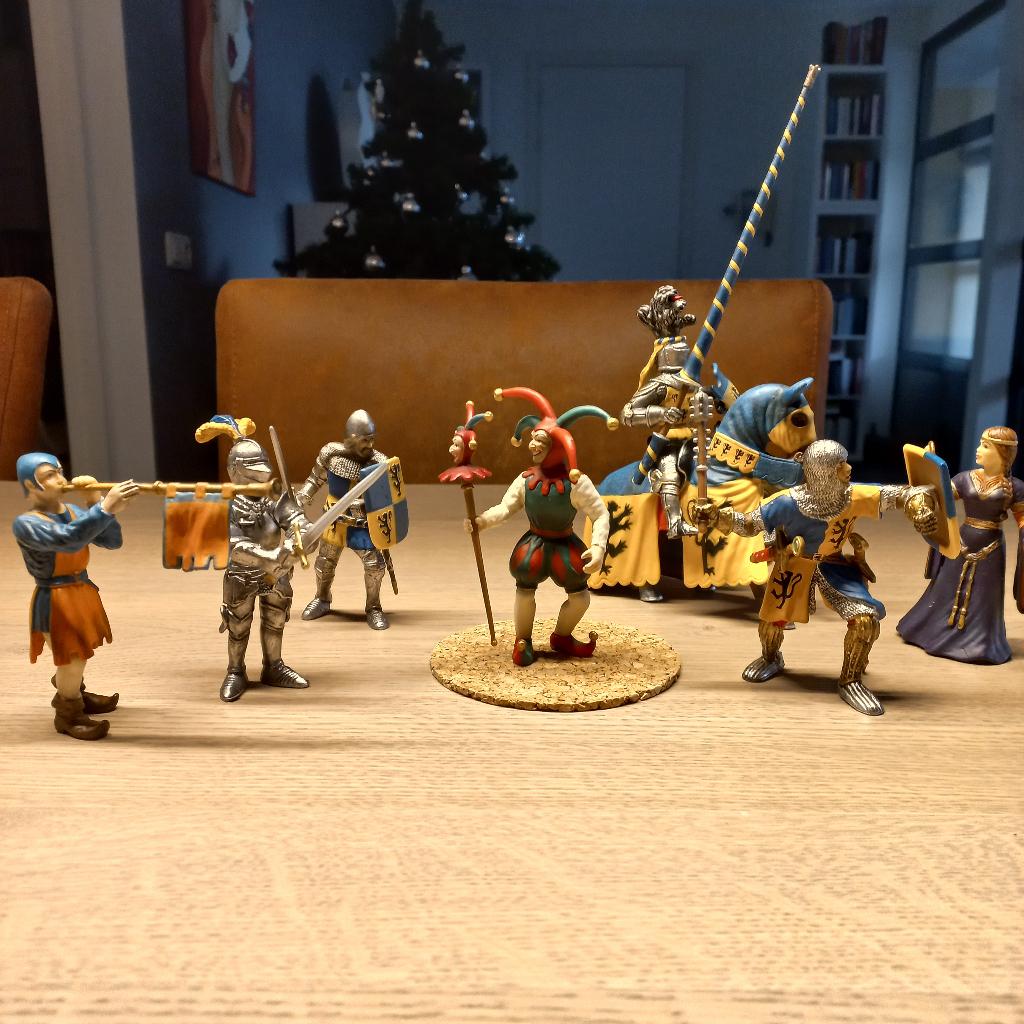 Figuren  beeldjes Middeleeuwen, Ophalen of Verzenden, Zo goed als nieuw, Mens
