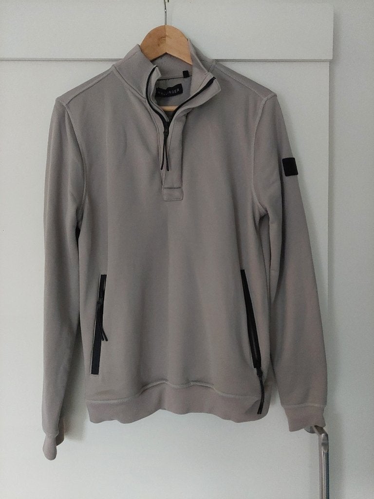 zipper trui sweater maat s  46 van hallinger the sting, Beige, Ophalen of Verzenden, Zo goed als nieuw, The Sting