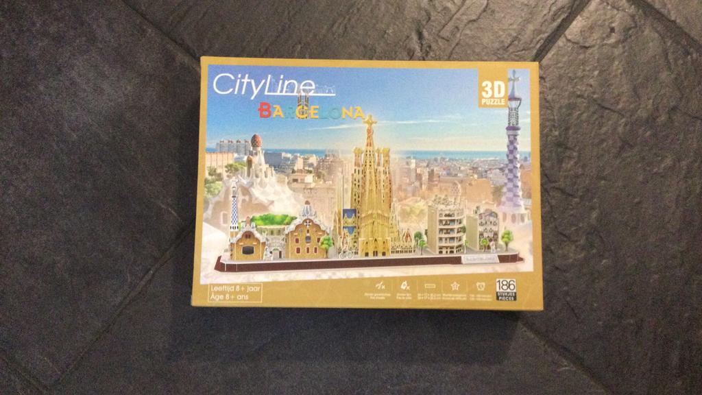 3d puzzel van Barcelona, Ophalen of Verzenden, Minder dan 500 stukjes, Nieuw