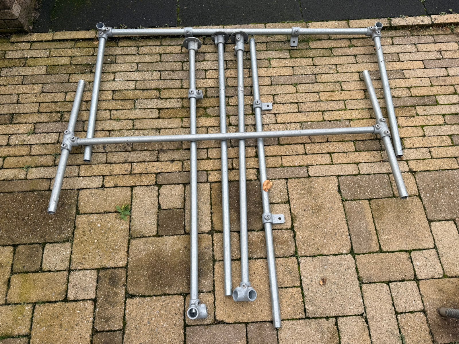 Steigerbuizen verzinkt, Doe-het-zelf en Verbouw, Ophalen, Gebruikt