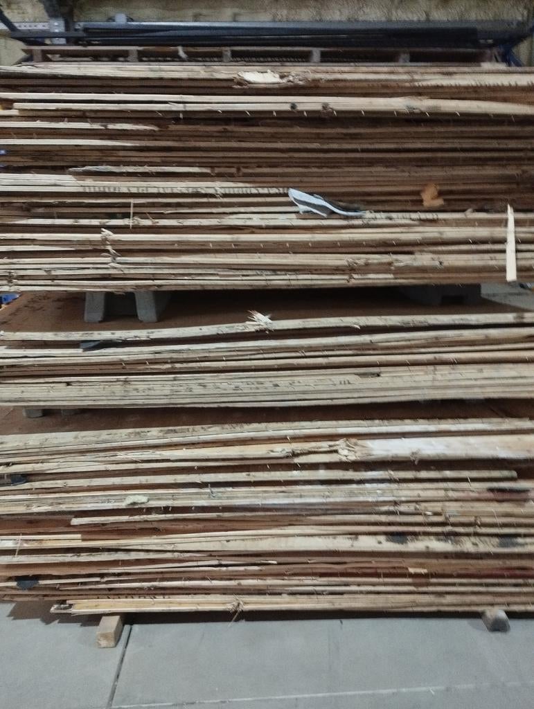 Underlayment platen, Doe-het-zelf en Verbouw, Platen en Panelen, Ophalen, Gebruikt, X, Hout