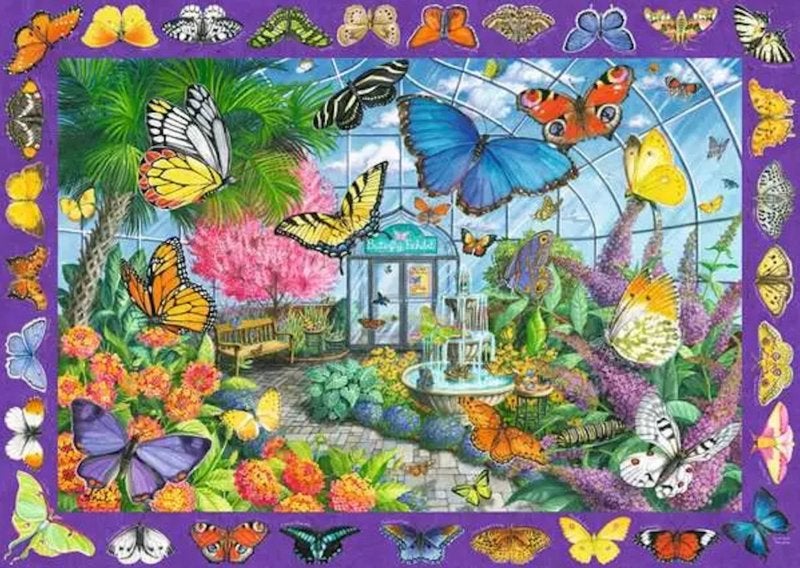 Ravensburger - Butterflies Place - 500XL stukjes, Ophalen of Verzenden, 500 t/m 1500 stukjes, Nieuw, Legpuzzel