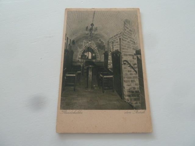 's Hertogenbosch circa 1935 Raadskelder, Ophalen of Verzenden, 1920 tot 1940, Gelopen, Noord-Brabant