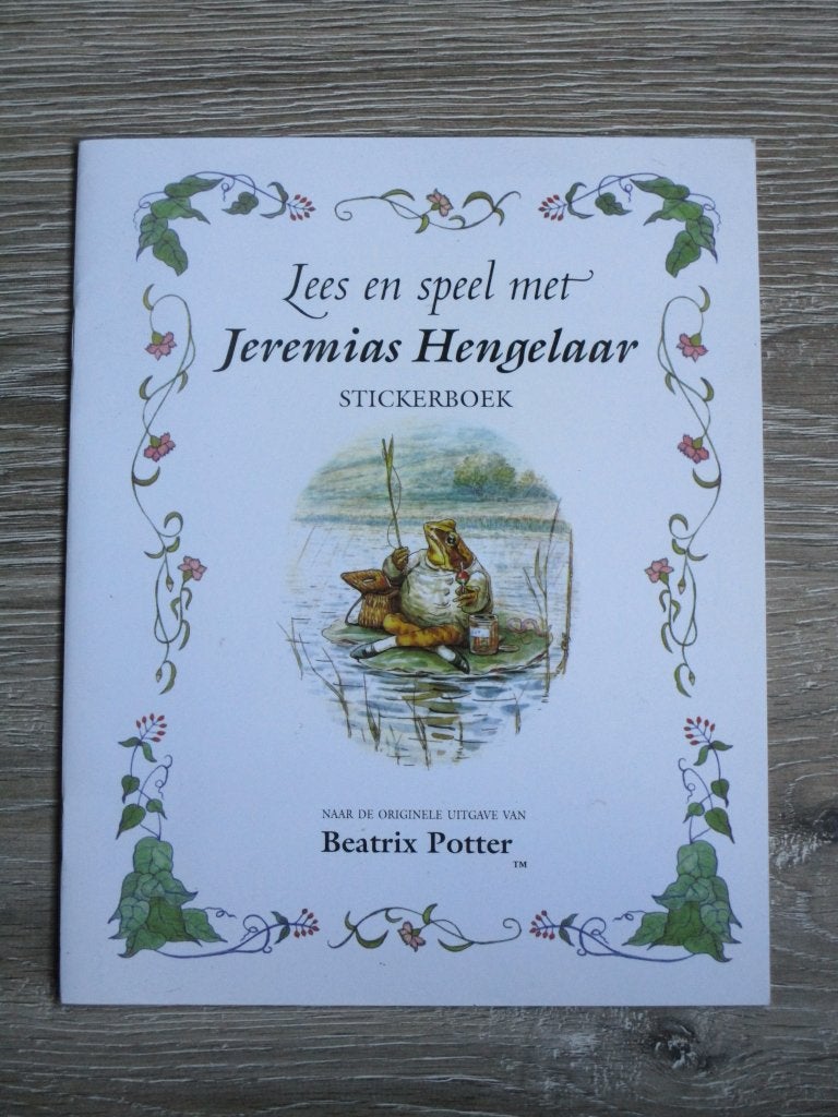 Lees en speel met Jeremias Hengelaar - Beatrix Potter, Boeken, Ophalen of Verzenden, Gelezen, Fictie algemeen