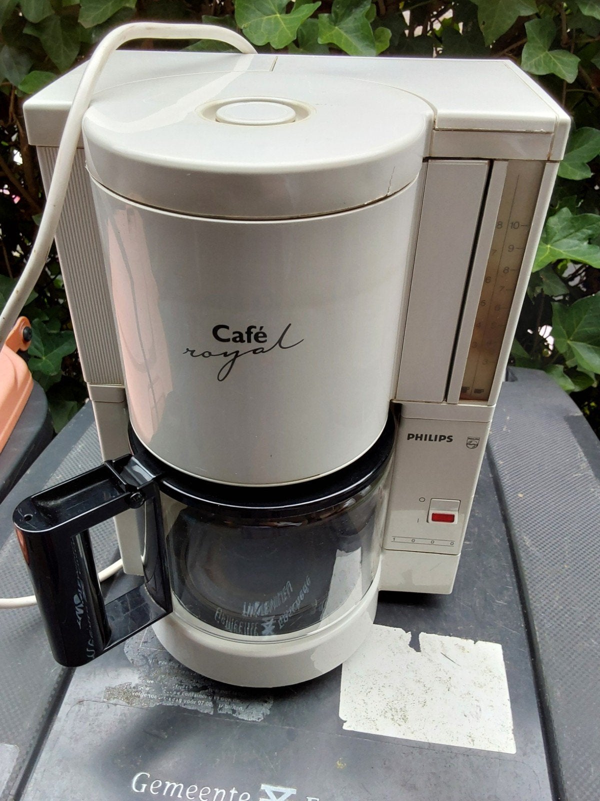 Philips Café Royal Koffiezetapparaat HD 5851/A, Ophalen, Gebruikt, 10 kopjes of meer, Koffiemachine