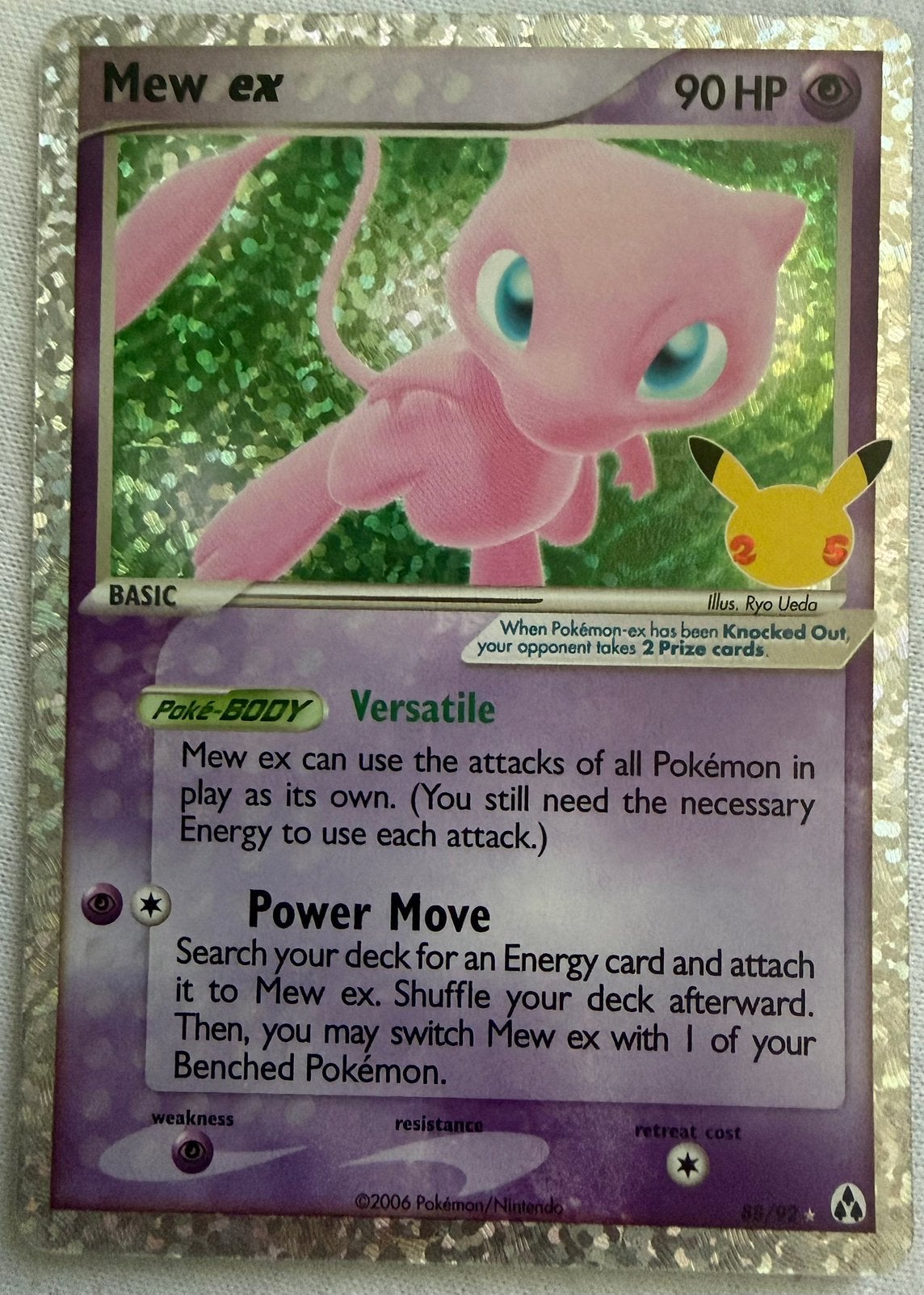 Pokemon Mew EX 25th Celebrations, Verzenden, Nieuw