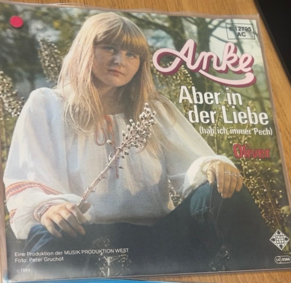 Anke - aber in der liebe single, Ophalen of Verzenden, Zo goed als nieuw, Overige formaten, Levenslied of Smartlap