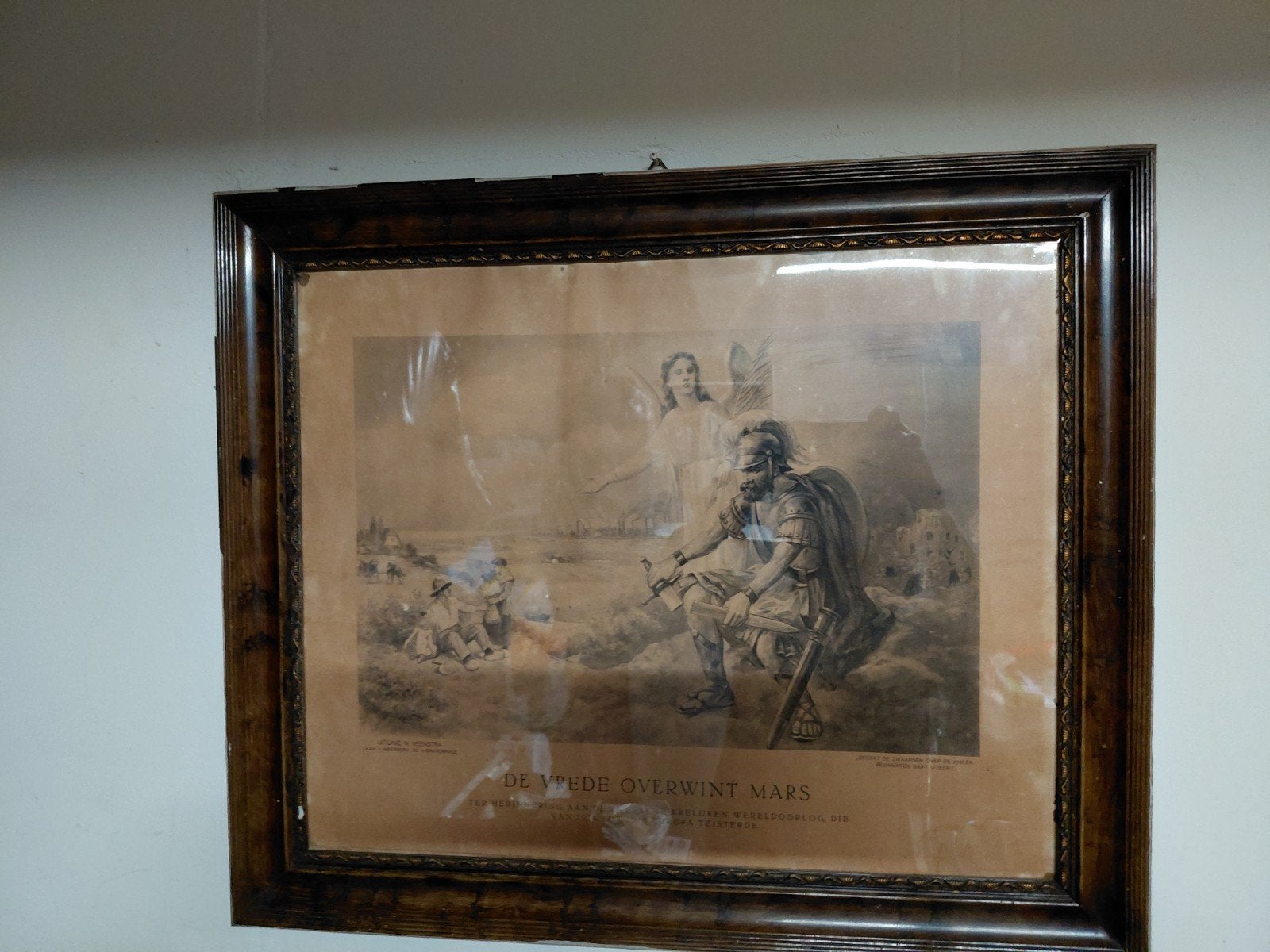 De vrede overwint mars. Jan sluyters 1917 nu voor €40.00, Ophalen of Verzenden