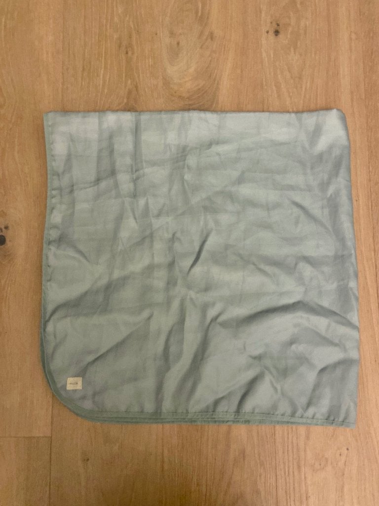 Mushie Knoeimat / Splat Mat - Roman Green, Ophalen of Verzenden, Zo goed als nieuw, Voedingskussen