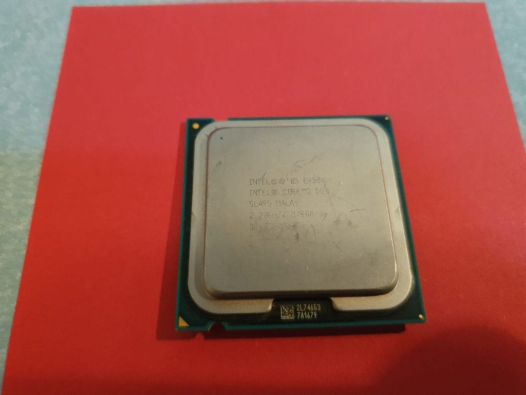 Vintage Processor CPU 's - 5v5 = INTEL Core 2 Duo 2.20 GHZ, Computers en Software, Vintage Computers, Ophalen of Verzenden, Intel