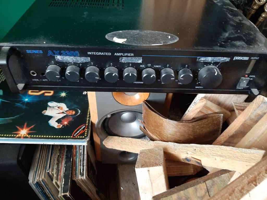 Paso AX 3300 Geïntegreerde Versterker, Ophalen of Verzenden