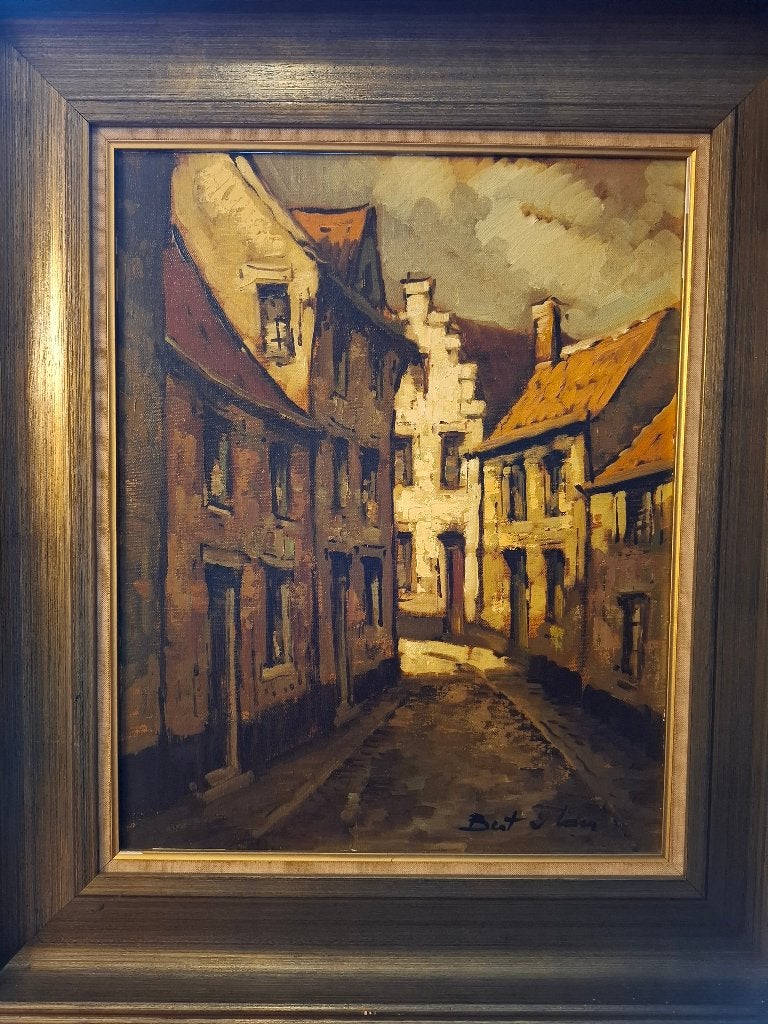Schilderij, Antiek en Kunst, Ophalen, Doek, Oud hollands, Olieverf
