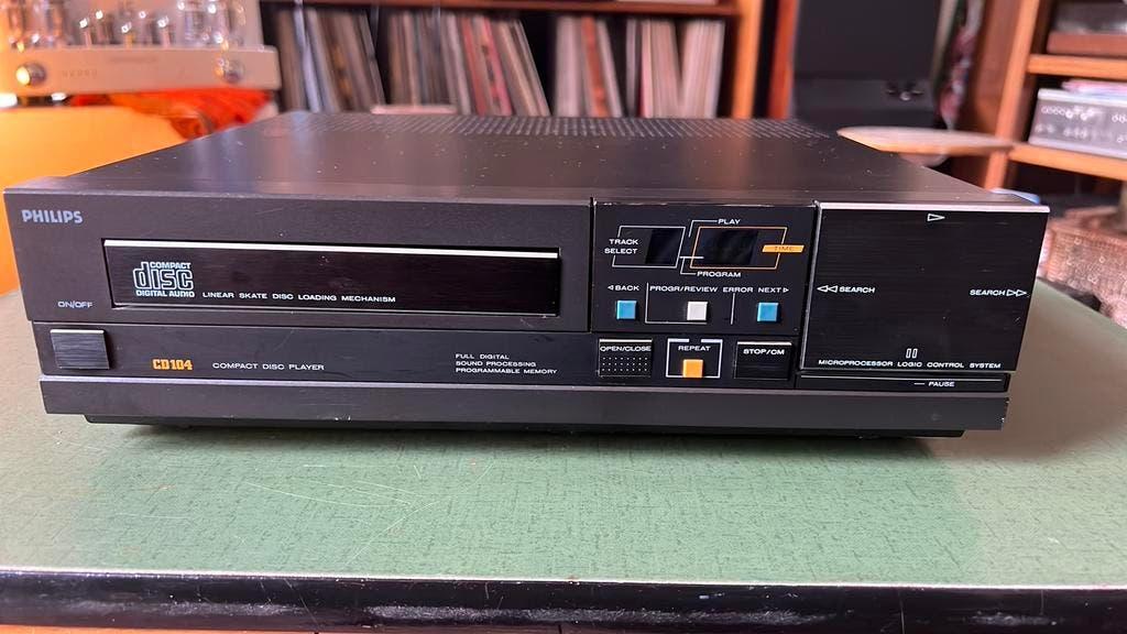 Philips CD 104, Audio, Tv en Foto, Cd-spelers, Philips, Gebruikt, Ophalen of Verzenden, Philips