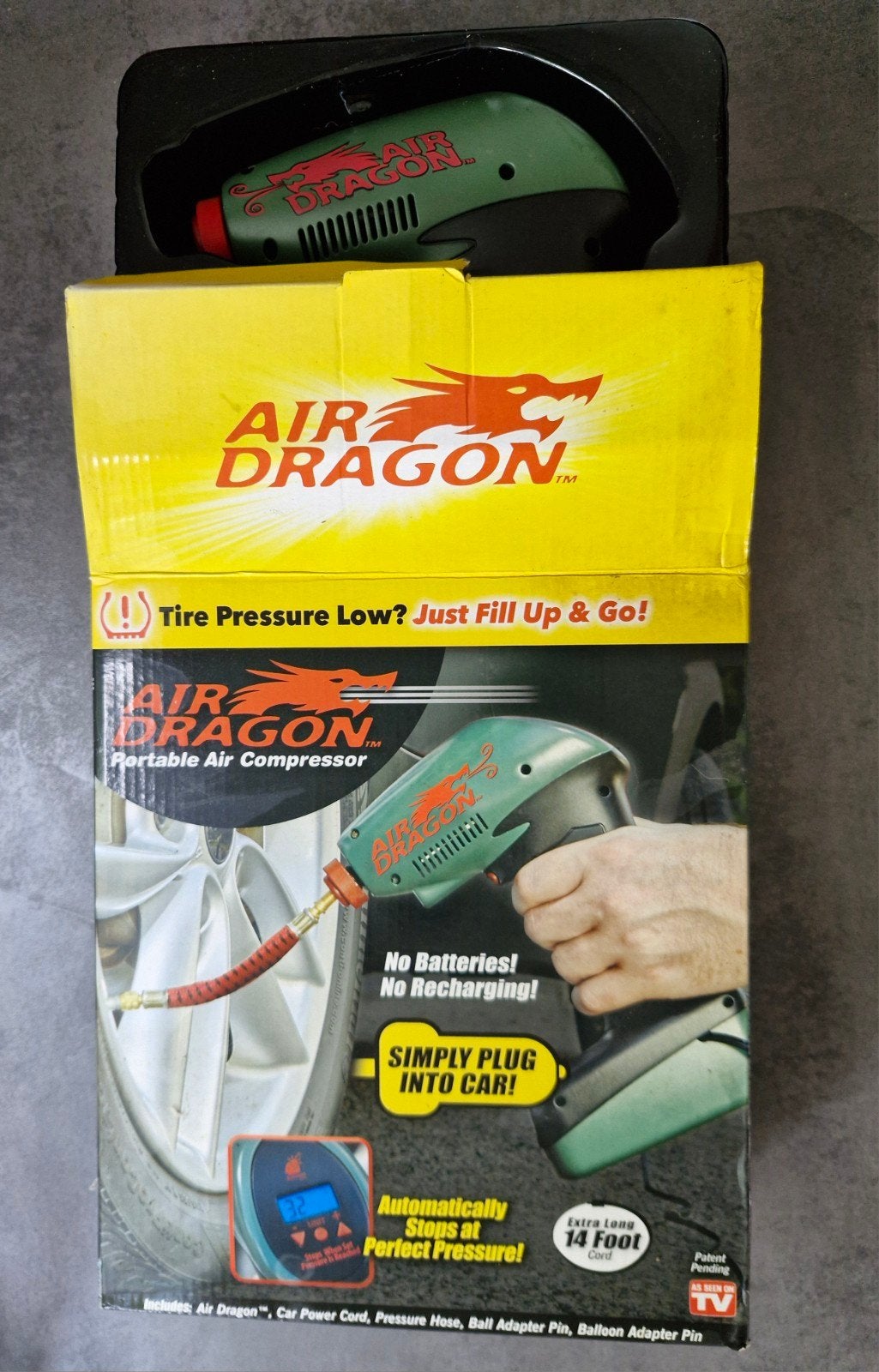 Nieuwe Air Dragon Draagbare Luchtcompressor - Ongeopend, Ophalen