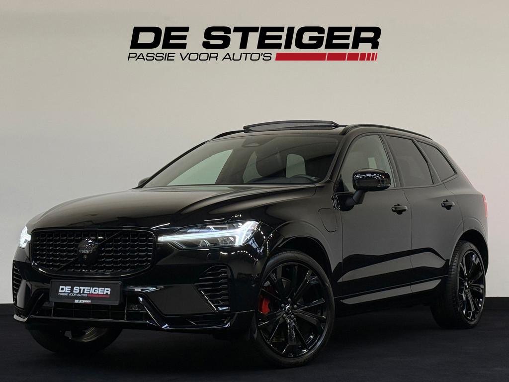 Volvo XC60 2.0 T8 Plug-in hybrid AWD Ultra Dark Pano Trekhaa, Auto's, Volvo, Automaat, Gebruikt, 4 cilinders, Bedrijf