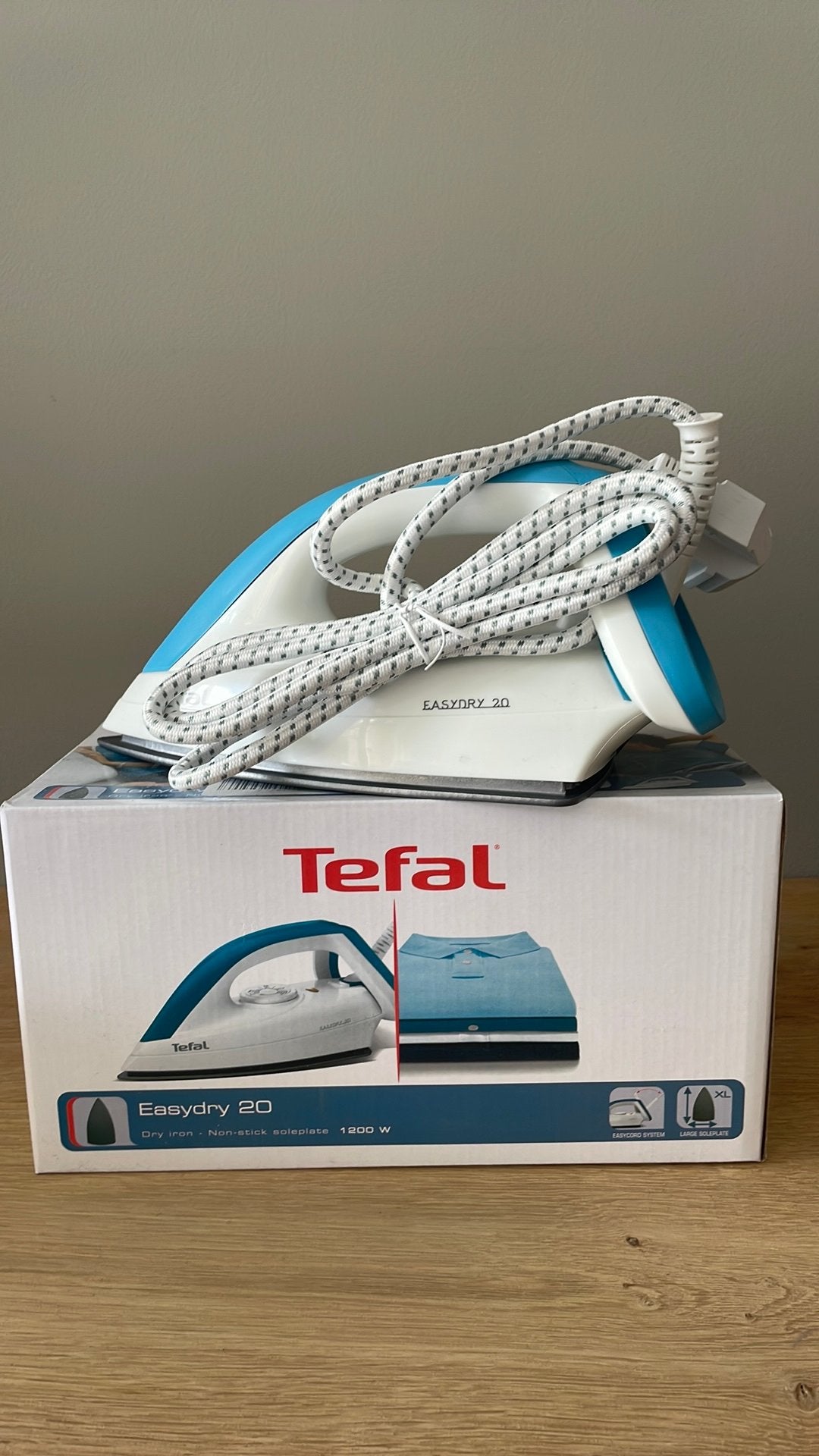 Strijkijzer van het merk Tefal Easydry 20, Ophalen, Nieuw
