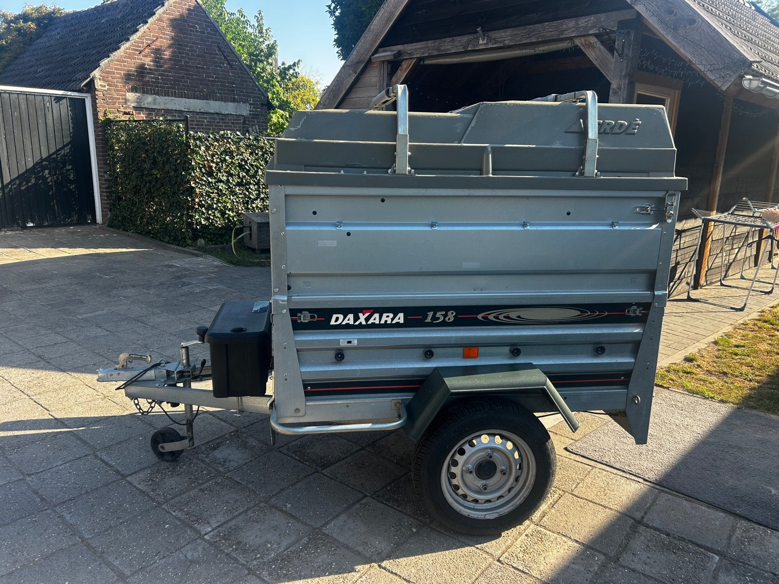 Daxara 158 bagagewagen / aanhanger, Ophalen, Gebruikt