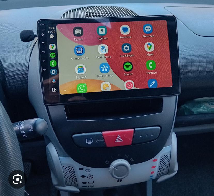 CARPLAY CITROEN C1/PEUGEOT107/TOYOTA AYGO, Auto diversen, Autonavigatie, Ophalen of Verzenden, Zo goed als nieuw