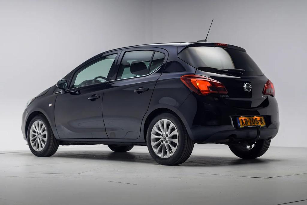 Opel Corsa 1.0 Turbo Online Edition [Navi Cruise Camera ], Auto's, Opel, Voorwielaandrijving, Gebruikt, Blauw, Origineel Nederlands