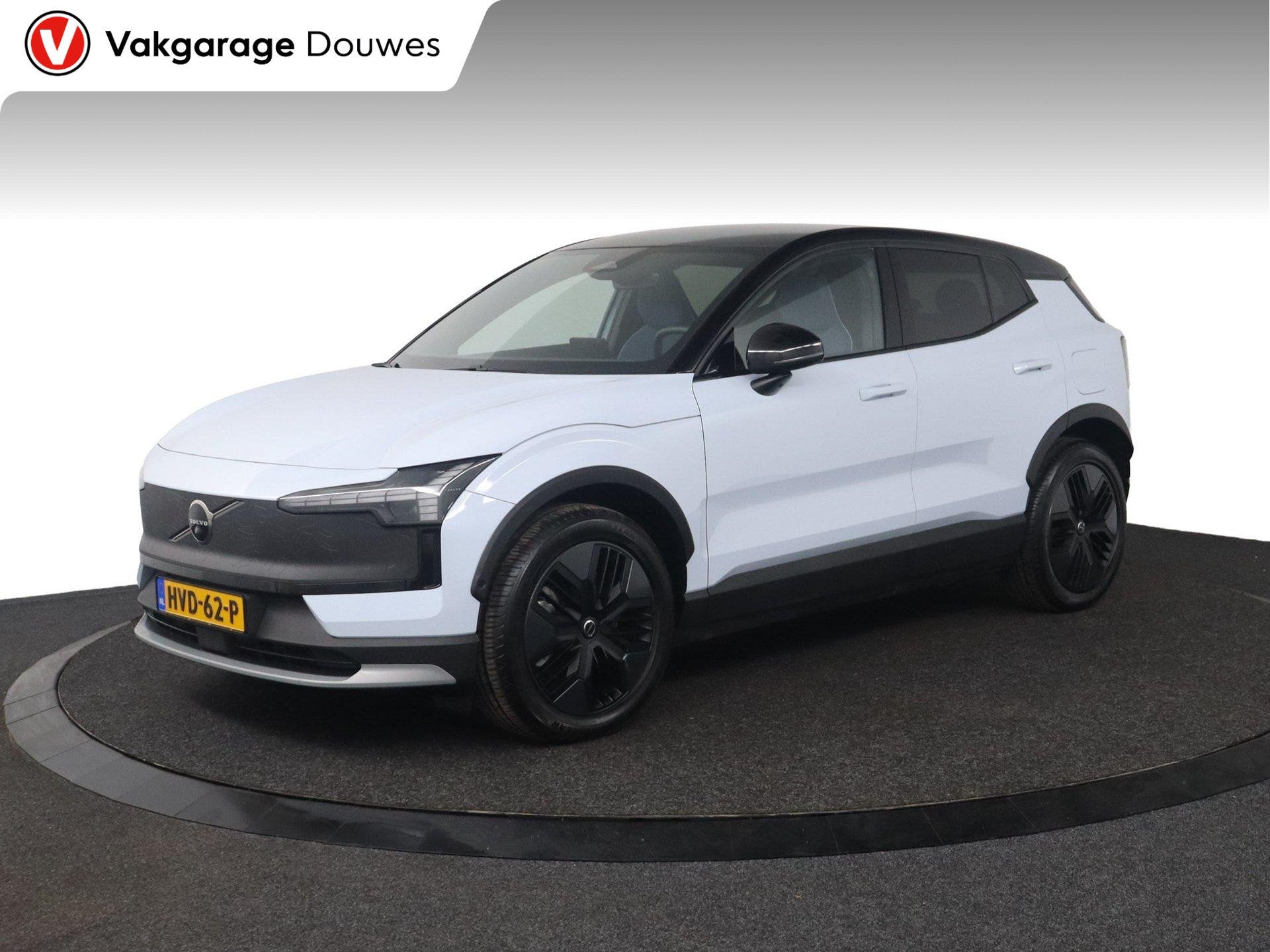 Volvo EX30 Cross Country Twin Motor Performance Ultra 69 kWh, Auto's, Automaat, Gebruikt, Blauw, Leder en Stof