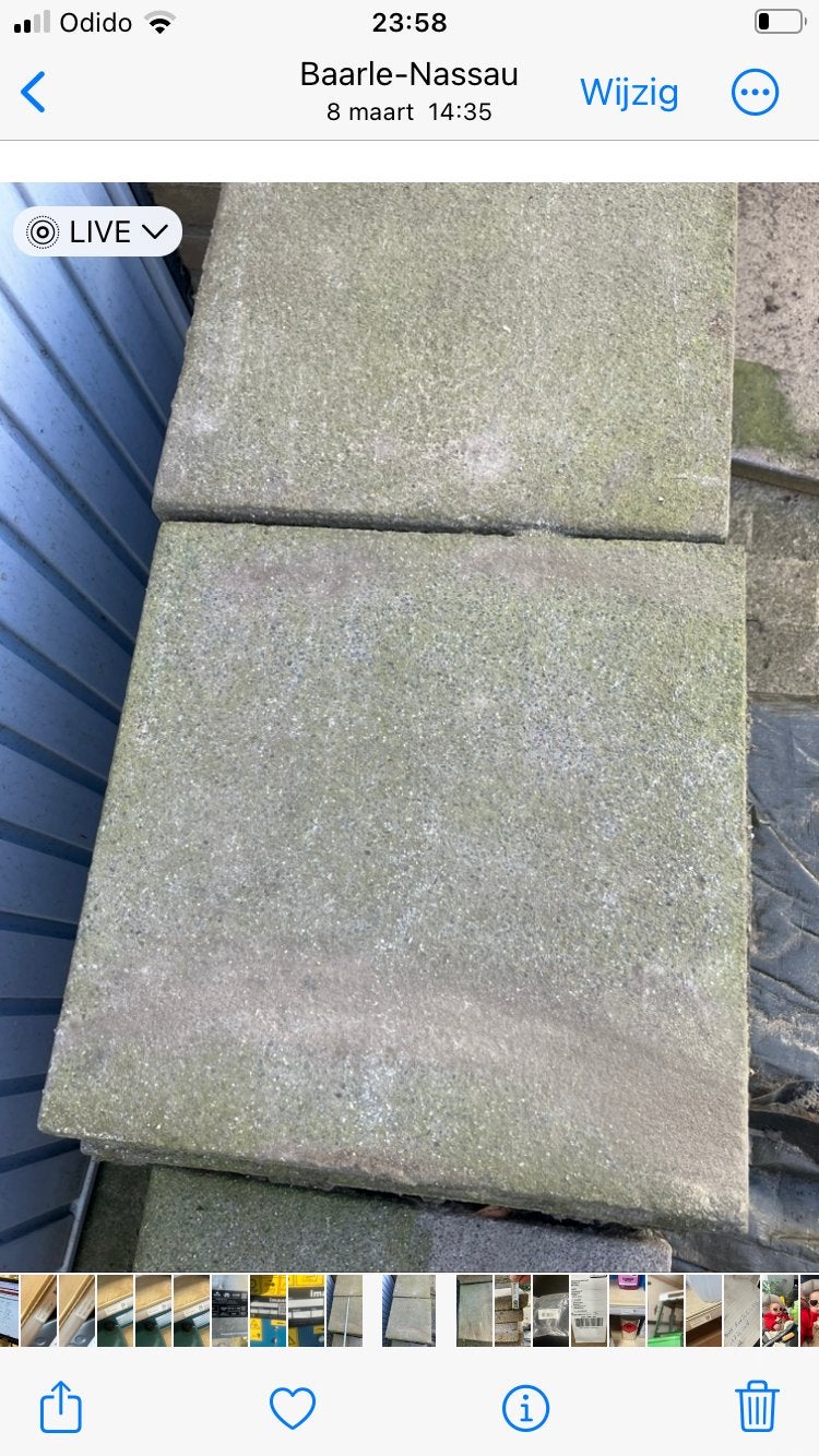 Tegels 40x40 Gratis, Tuin en Terras, Ophalen of Verzenden, Zo goed als nieuw